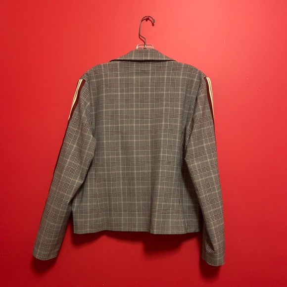 Topshop Racing Stripe Blazer - Picture 3 of 5